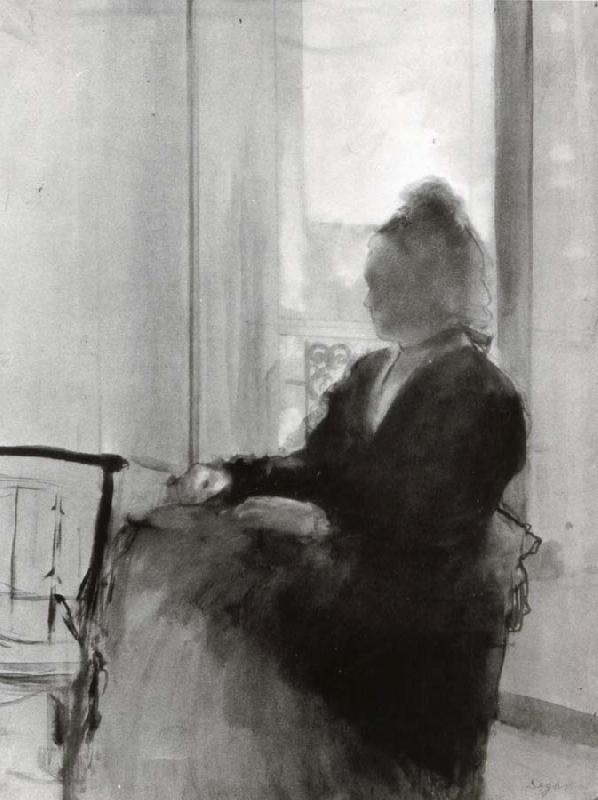 Edgar Degas Woman at a Window